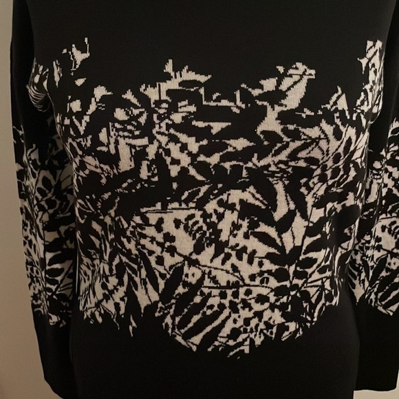 Diane von Furstenberg 'Ahiga' Floral Jacquard Cowl Neck Sweater - Picture 9 of 16